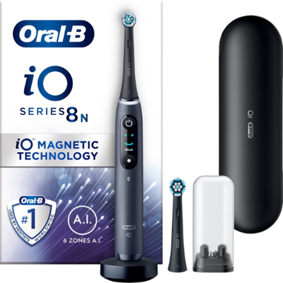 Oral-B iO Series 8N Black Onyx Elektrische Tandenborstel Oral-B iO Series 8N Black Onyx Elektrische Tandenborstel