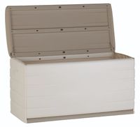 Opbergbox kussenbox grijs 120x61x53cm - thumbnail