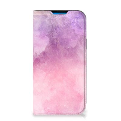 Bookcase iPhone 14 Pro Pink Purple Paint Bookcase iPhone 14 Pro Pink Purple Paint