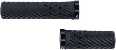 HERRMANS handvatset luna lock dd40 130/90 mm zwart/zwart