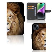 iPhone 15 | Telefoonhoesje | Met pasjeshouder | Leeuw