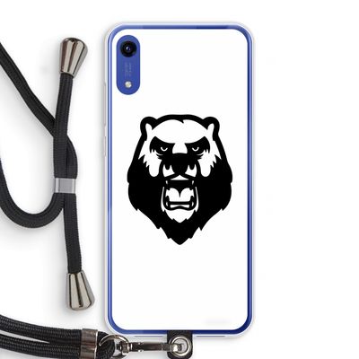 Angry Bear (white): Honor Play 8A Transparant Hoesje met koord