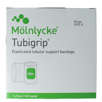 Elastisch buisverband E 10m x 8,75cm huidkleur 1 Stuks