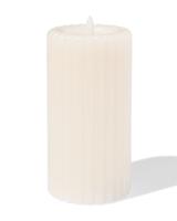 HEMA Kaars LED ribbel ivoor (ivoor)
