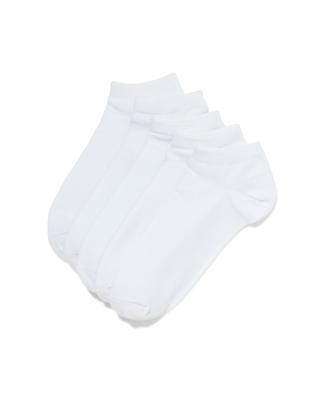 HEMA Dames enkelsokken - 5 paar wit (wit)