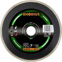 Rhodius 303197 Diamanten doorslijpschijf 150 mm 1 stuk(s) Tegels, Keramiek