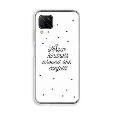 Confetti: Huawei P40 Lite Transparant Hoesje
