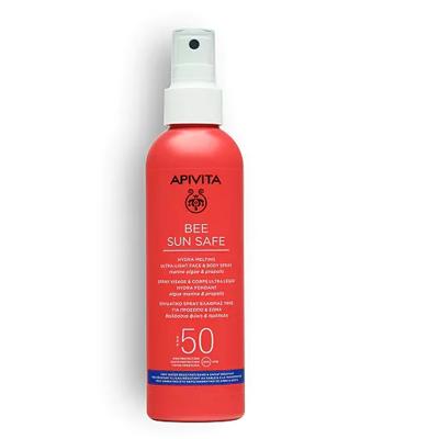 Apivita Bee Sun Safe Hydra Melting Ultra-Light Face & Body Spray SPF50 200ml