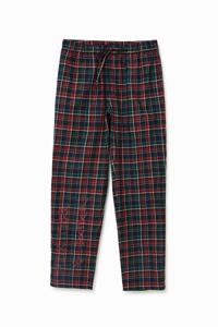 Geruite pyjamabroek - RED - M