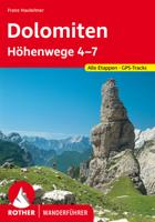 Wandelgids 4-7 Dolomiten-Höhenwege 4-7 (Dolomieten) | Rother Bergverlag