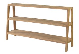 Puck rek breed 150x38x85 cm teak - Max&Luuk