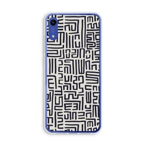 Moroccan Print: Honor Play 8A Transparant Hoesje