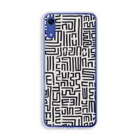 Moroccan Print: Honor Play 8A Transparant Hoesje