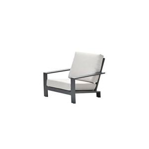 Garden Impressions Lincoln loungefauteuil - carbon black - desert sand