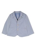Emporio Armani Kids blazer à simple boutonnage - Bleu