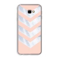 Marmeren pijlen: Samsung Galaxy J4 Plus Transparant Hoesje