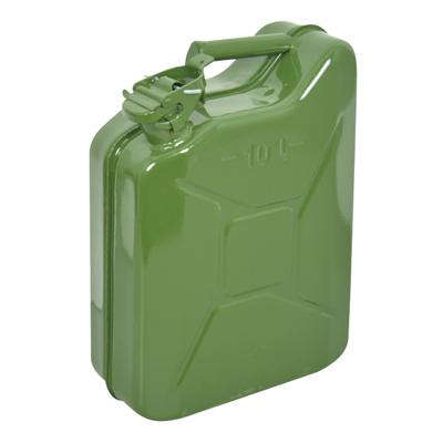 Jerrycan 10l groen metaal TüV/GS 0110011