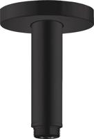 Hansgrohe plafondbevestiging S 100 mm, mat zwart