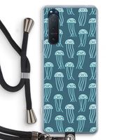 Kwallie: Sony Xperia 5 II Transparant Hoesje met koord