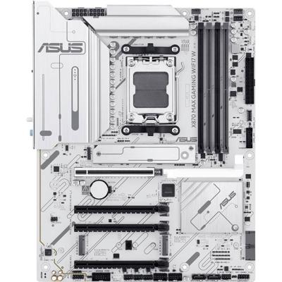 Asus X870 MAX Moederbord Socket AMD AM5 Vormfactor ATX Moederbord chipset AMD® X870