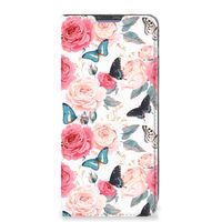 Poco X4 Pro 5G Smart Cover Butterfly Roses
