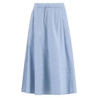 Dames Rok Midi Sutton Light Chambray