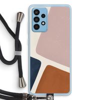 Geo #2: Samsung Galaxy A52 Transparant Hoesje met koord