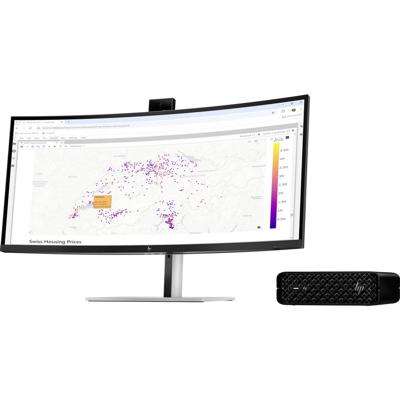 HP Workstation Mini-PC Z2 Mini G1i Intel® Core™ Ultra 7 (Series 2) 265 5.3 GHz 16 GB RAM 512 GB SSD Nvidia RTX A400 A40LRET