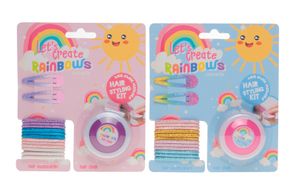 Casuelle Rainbow Hair Styling Kit Giftset