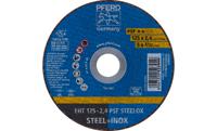 PFERD PSF STEELOX 61721122 Doorslijpschijf recht 125 mm 25 stuk(s) RVS, Staal - thumbnail