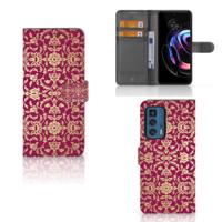 Wallet Case Motorola Edge 20 Pro Barok Pink
