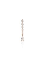 Anita Ko boucle d'oreille en or rose 18ct sertie de diamants