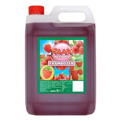 Raak - Vruchtensiroop Frambozen - 5 ltr