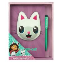 Undercover Squishy notitieboek gabby's poppenhuis met pen Undercover Squishy notitieboek gabby's poppenhuis met pen