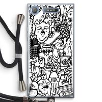 Vexx Mixtape #2: Sony Xperia XZ1 Transparant Hoesje met koord