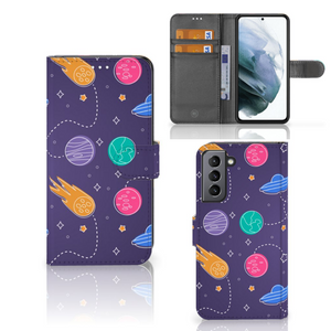 Samsung Galaxy S21 FE Wallet Case met Pasjes Space