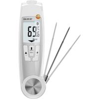 testo 0560 1045 60 Infrarood-thermometer en insteekthermometer (HACCP) Meetbereik temperatuur -50 tot 250 °C Sensortype NTC Conform HACCP, IP65