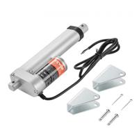 VEVOR 1500N Lineaire actuator DC 12V Lineaire aandrijving IP54 Elektrische lineaire motor 100 mm Slaglengte Geluidsniveau ≤ 60 dB Elektrische deuropener 5 mm/s Rijsnelheid Lineaire technologie Aanpassing Aandrijving