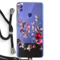 Mooie bloemen: Honor Note 10 Transparant Hoesje met koord