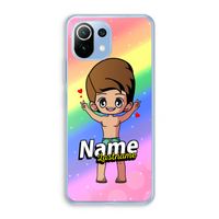 Chibi Maker man: Xiaomi Mi 11 Lite Transparant Hoesje