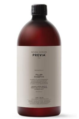 Previa Natural Haircare Reconstruct Filler Shampoo 1000ml | Voor Beschadigd Haar