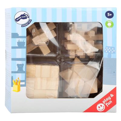 Small Foot - houten breinpuzzels, set van 4
