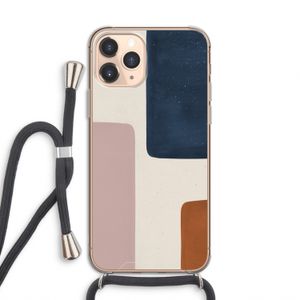 Geo #5: iPhone 11 Pro Transparant Hoesje met koord