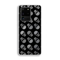 Musketon Skulls: Samsung Galaxy S20 Ultra Transparant Hoesje