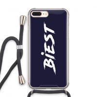Biest: iPhone 7 PLUS Transparant Hoesje met koord