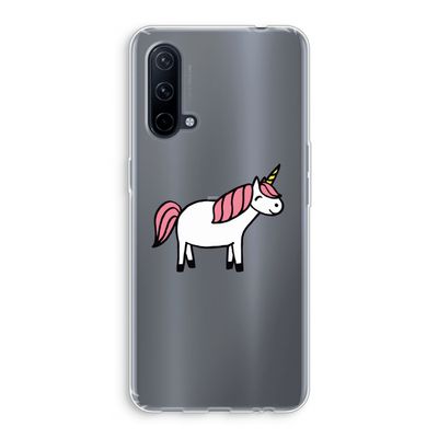Eenhoorn: OnePlus Nord CE 5G Transparant Hoesje