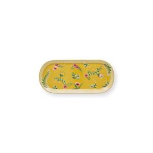 Pip Studio La Majorelle Taartplateau - Servies - Geel - 33.3x15.5cm