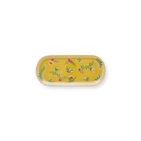 Pip Studio La Majorelle Taartplateau - Servies - Geel - 33.3x15.5cm