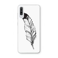Pluim: Samsung Galaxy A70 Transparant Hoesje