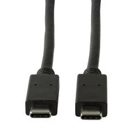 LogiLink USB-kabel USB 3.2 Gen1 (USB 3.0 / USB 3.1 Gen1) USB-C stekker, USB-C stekker 1.00 m Zwart CU0129 - thumbnail
